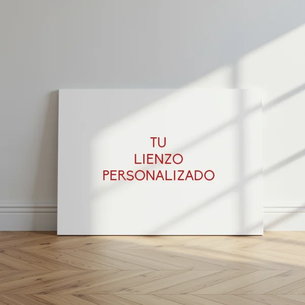 Lienzos personalizados: sube tu imagen