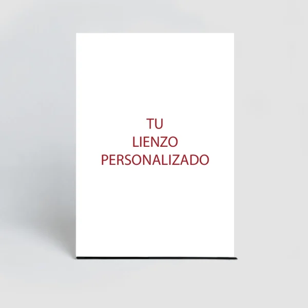 Lienzos personalizados: sube tu imagen
