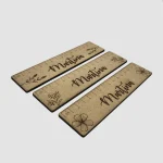 Regla de madera personalizada: varios diseños