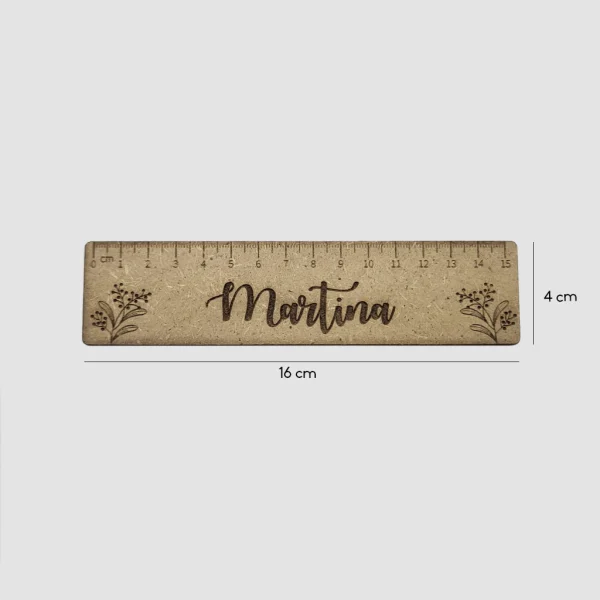Regla de madera personalizada: varios diseños