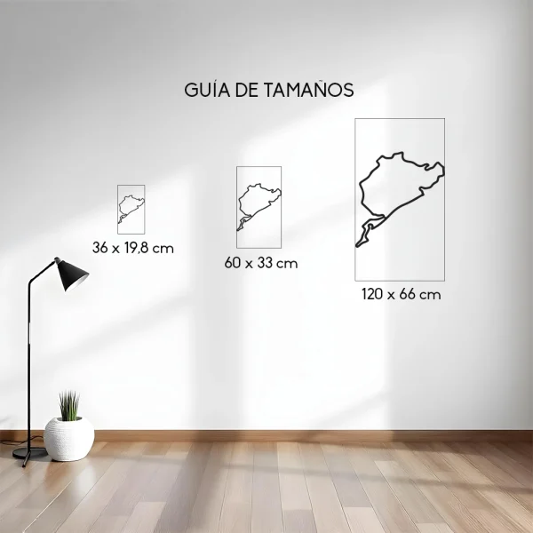 Vinilo para pared "circuitos F1"