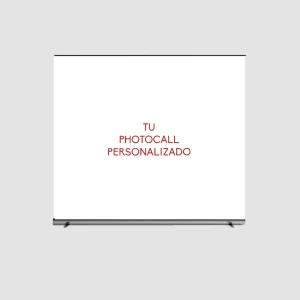 Photocall personalizado para interiores