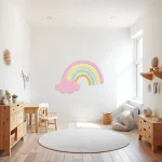 Vinilo para pared infantil «arcoíris»