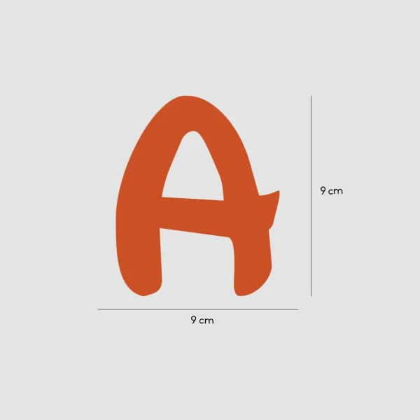 Letras en vinilo para pared estilo Disney