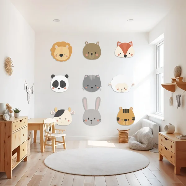 Vinilo para pared de animales