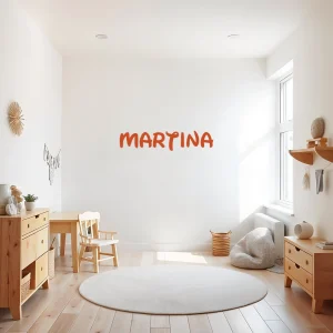Letras en vinilo para pared estilo Disney
