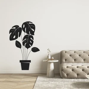 Vinilo para pared "planta monstera"