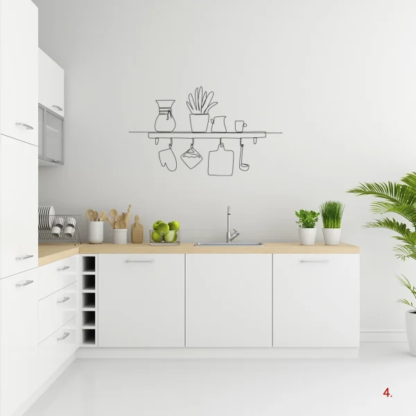 Vinilo para pared de cocina (elige tu diseño)